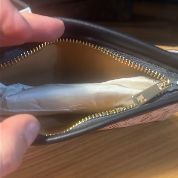 Michael Kors White and Gray Clutch - Picture 3 of 4